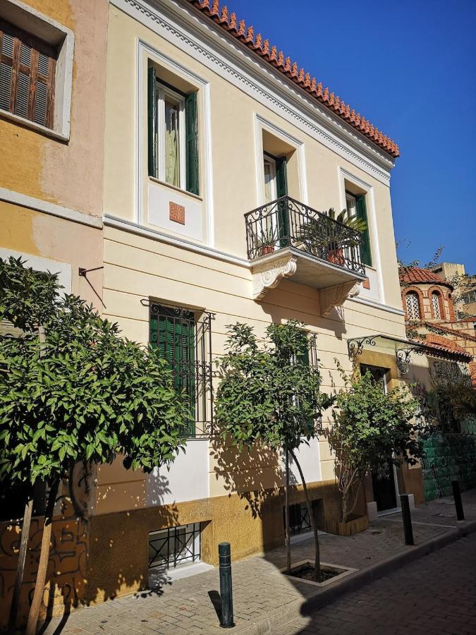 Psyri Neoclassical House With Yard Atena Exterior foto